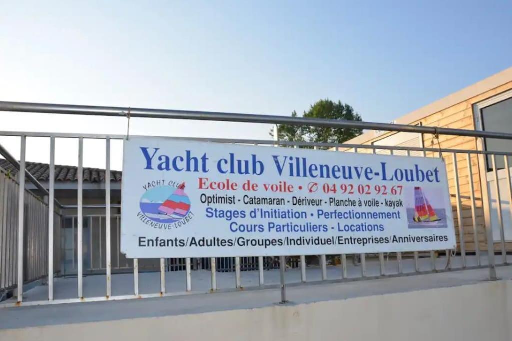 Studio A 2 Pas De La Plage Villeneuve-Loubet Exterior foto